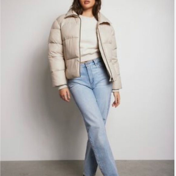 Dynamite // Quilted Puffer Jacket - Picture 3 of 5